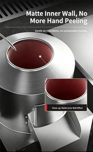 Machine à éplucher les pommes de terre multifonctionnelle en acier inoxydable pour éplucher les pommes de terre, le taro, le gingembre et les patates douces - Product Image 3