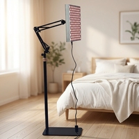 Panneau de luminothérapie rouge personnalisé BC ODM/OEM avec support pour usage domestique, soin de la peau et relaxation musculaire, prise US/UK/AU
