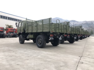 Dongfeng EQ2070 190HP Motor diésel Camión de carga 4x4 Drive Off Road Personal Transporte Vehículo portador para la venta - Product Image 5