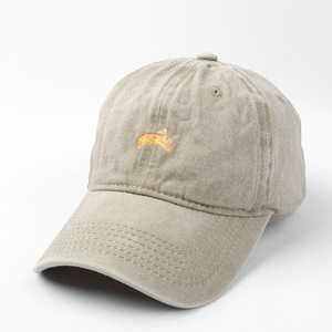 Gorra de Béisbol de Algodón Lavado con Bordado de Conejo, Unisex, Protección Solar para Exteriores - Product Image 3