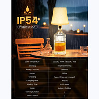 Kreative grenz überschreitende Hot Touch Dimmen Farbe Weinflasche Lampe Batterie Atmosphäre Lampe Bar für Esstisch Camping Geschenk idee