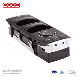 Interrupteur de lève-vitre à poussoir SQCS 1669054400 pour <span class=keywords><strong>Mercedes</strong></span>-Benz W204 W246 X166 W176 W463 W166 G500 ML <span class=keywords><strong>350</strong></span> <span class=keywords><strong>GLE</strong></span> 320 CLA250 CLA450 - Product Image 6