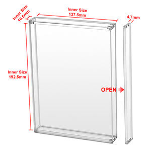 Boîte de rangement et de présentation de cartes de jeu écologiques en acrylique transparent, moderne, pour PlayStation 2 PS2 Xbox Wii DVD - Product Image 6