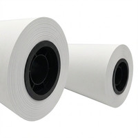 Rollos de Papel para Plotter de 36 Pulgadas, 50 Yardas, 914 mm de Ancho, Azul y Blanco, para Impresión de Ingeniería CAD