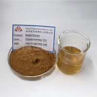 Extrait naturel de Reishi, poudre de Polysaccharide, extrait pur de champignon de Reishi