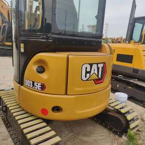 Mini-excavatrice d'occasion Caterpillar 303.5 305.5 306 307 du Japon avec moteur et pompe, capacité de la benne de 0,2 m³, pour usage en construction - Product Image 4