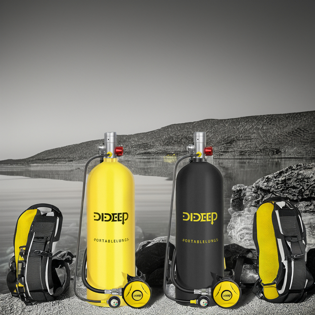 High Quality 4L Mini X7000 Scuba Diving Tank with CE Approval Factory Price Swim & Dive Gear & Equipment Wholesale