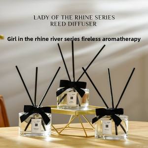 Diffuseur d'arômes d'intérieur sans flamme de grande marque pour ensembles de diffuseurs à bâtonnets, parfum végétal français en rotin, encens d'intérieur, coffret cadeau de remplacement - Product Image 3