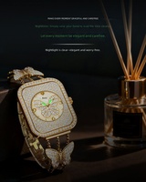 Montre à quartz BELBI pour femme, incrustée de diamants, avec bracelet en titane, résistante à l'eau 10m, bijoux de mode, vente en gros fabricant