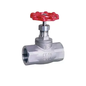 Hot bán Globe valve Hướng dẫn sử dụng nội bộ chủ đề Globe valve thép không gỉ chủ đề Globe valve