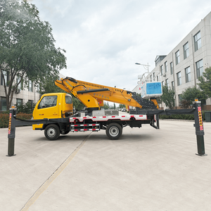 NUEVA Plataforma Aérea de 32 Metros para Mantenimiento de Alumbrado Público, Plataforma de Trabajo Aérea de Brazo Recto con Función de Trabajo Aéreo - Product Image 2