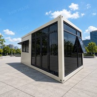 Maisons préfabriquées JHHY Factory, conteneurs modulaires en kit, écologiques, légères, mini-maisons, cabines, bureaux, pods habitables.