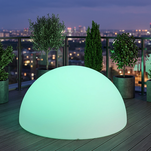 Lampe LED décorative suspendue en forme de demi-sphère, multicolore, télécommandée, étanche IP54, pour l'extérieur, idéale pour le <span class=keywords><strong>Nouvel</strong></span> <span class=keywords><strong>An</strong></span> - Product Image 6
