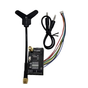 Récepteur vidéo analogique FPV VRX 16 canaux 3,3 GHz, entrée 7-36 V, haute sensibilité 97 dBm pour lunettes FPV FatShark Skyzone, vente en gros OEM ODM - Product Image 5