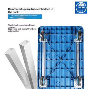 Carrito Plegable Especial para Entrega Exprés, Carretilla Manual Ligera y Silenciosa para Mensajería, Ruedas Resistentes para una Entrega Urbana Fluida - Product Image 5