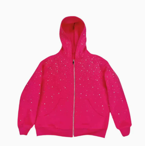Sudadera con Capucha Purple Galaxy para Hombre, Sudadera con Bolsillo, Ropa Casual de Calle - Product Image 4