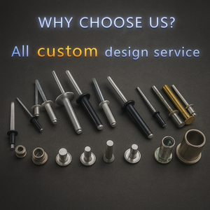 Chất lượng cao hình ống đinh tán DIN rắn đinh tán bằng thép không gỉ nửa vòng đầu rắn đinh tán - Product Image 6