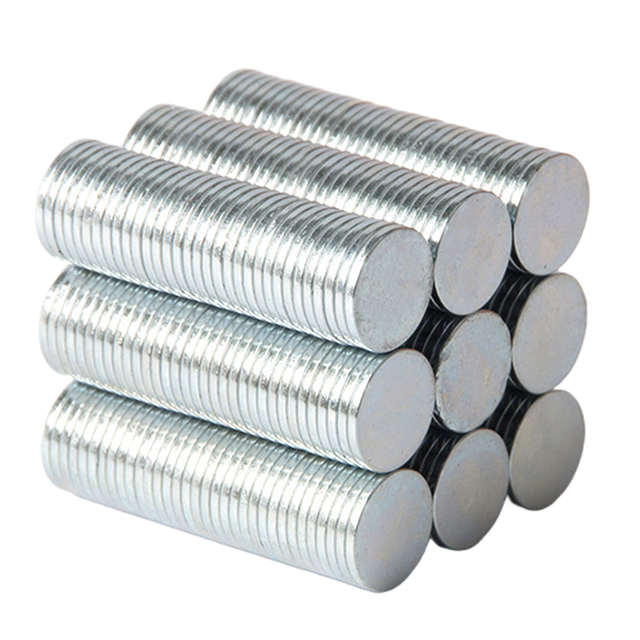 Super 15*2 NdFeb Super Magnetic Rare Earth Permanent Industrial Magnet Custom Cutting Service N52 round Neodymium Magnet