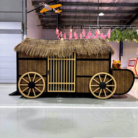 Op maat gemaakte fruitwagen in tomatenvorm, mobiele keuken, foodtrailer voor juice- en snackverkoop