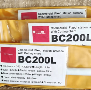 เสาอากาศรีพีทเตอร์วิทยุไฟเบอร์กลาสแบบ Omni สำหรับภายนอกอาคาร รุ่น BC100 BC100S BC200 BC200L ยี่ห้อ High Gain Diamonds ขนาด 1.7 เมตร - Product Image 3