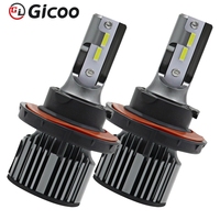 Bombillas LED para Faros Delanteros de Automóvil GICOO P5, 50 W, 12000 lm, 3000 K, IP68, Resistentes al Agua, Chip LED CSP para Audi A3, Golf, VW, H3, H11, H4, H7