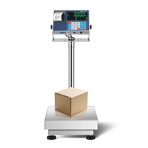 Veidt Wägeplattform aus robustem Edelstahl, 40 kg, LCD-Anzeige, OIML-zertifiziert, digitale Anzeige für die Lebensmittelverarbeitung - Product Image 2