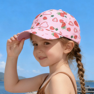 หมวกเบสบอลเด็ก ลายการ์ตูนสัตว์ พีวีซี  โลโก้สั่งทำได้ น่ารัก ลายฉลาม วาฬ กันแดด แฟชั่น ขายส่ง หมวกเบสบอลเด็ก - Product Image 4