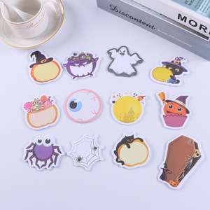 Cartoon Halloween Shaped Sticky Notes, Cute Creative Self-Stick Note <b>Pads</b> for Office School <b>Memo</b> Reminder - Product Image 2