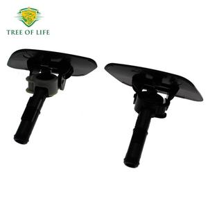 Headlight Washer Caps For Hyundai Sonata 8 Azera Grandeur 98681 4Q000 98682 4Q000 <b>Clip</b> On Plastic Front Bumper - Product Image 2