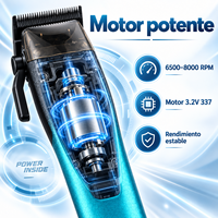 Tondeuse à cheveux rechargeable sans fil pour hommes, 8000 tr/min, en alliage d'aluminium, machine à couper les cheveux