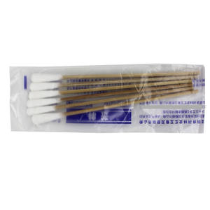 Coton-tiges médicaux Shunkangzheng 12 cm stérilisés jetables pour la désinfection de la peau du cordon ombilical du bébé - Product Image 1