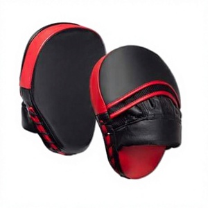 Custom Logo Focus Mitts PU Leather Breathable Hand Pocket Punch Pads for Boxing and Kickboxing Training - Product Image 1