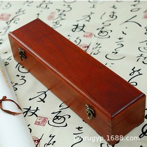 Caja de Caligrafía de Madera Estilo Chino, Rectangular, Hecha a Mano, para Regalo, Embalaje Artesanal, Tamaño Personalizable - Product Image 4