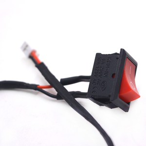 Chicote de Fios com Interruptores Gangorra Pequenos de 2 Pinos para Carro e Moto, Botão de Interruptor Modificado, Conjunto de Cabos - Product Image 6