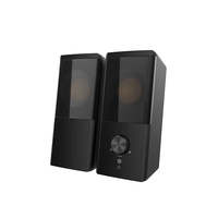 Stilvolles Design 3Wx2 Desktop-PC-Gaming-Lautsprecher Computer-Multimedia-Subwoofer-Lautsprecher Mit Kopfhörerbuchse