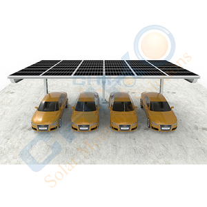 Vente en gros OEM alliage d'aluminium structure de système de montage solaire en acier inoxydable supports de parking solaire - Product Image 4
