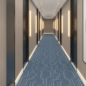 Alfombra de <span class=keywords><strong>pared</strong></span> a <span class=keywords><strong>pared</strong></span> con mechones Rollo de alfombra de piso de hotel de auditorio de felpa suave gruesa para exposiciones - Product Image 4