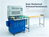 HX460BCRTA Nouvelle machine de post-pressage automatique - Coupe-coins double tête + Relieuse de livres 1000W 380V