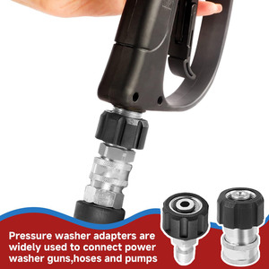 Conector Rápido de Acero Inoxidable Sulai Machinery de 3/8 para Pistola de Agua de Alta Presión, Juego de 6 Piezas - Product Image 3