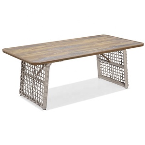 Ensemble de meubles de jardin en aluminium et rotin PE moderne, chaise et table d'extérieur BP-3159, meubles d'extérieur BP-3159 - Product Image 3