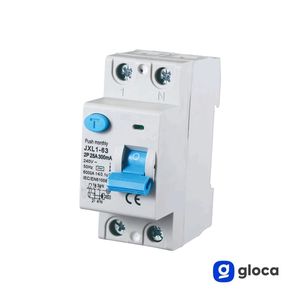 Disjoncteur miniature Gloca Rcbo 2P 25A 300mA 220V 6KA 2 modules DIN - Product Image 3