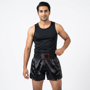 High Quality OEM Custom Boxing MMA Fight Muay Thai Shorts Custom Print Logo Satin Boxing Trunks Martial <b>Arts</b> Wears - Product Image 1