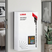 Régulateur de tension automatique monophasé KEBO Série SVW 5000VA, en cuivre, haute efficacité, blanc, à fixation murale pour appareils électroménagers