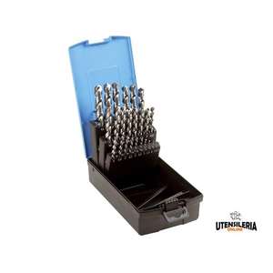 Surtido de 25 brocas cilíndricas LTF, ejecución HSCo molida, en caja de plástico, 1-13mm - Product Image 2