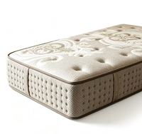 Matelas de lit d'hôtel hybride de 12 pouces, confortable, taille King, Queen, Double, Simple, Euro Top, ressorts ensachés, mousse à mémoire de forme en gel