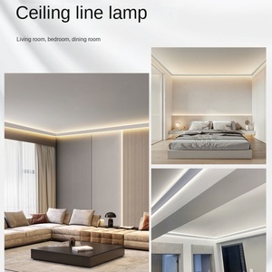 Hot <b>Sale</b> 116 Aluminum Profile Angle Led Strip Ceiling 69*69mm Top Corner Light Led Strip Ceiling Light - Product Image 4