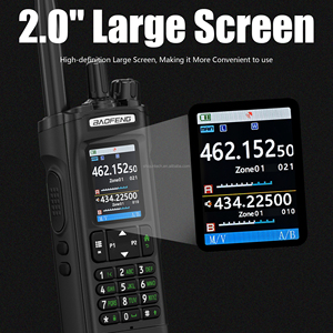 Radio bidirectionnelle Baofeng UV-32 10W longue portée avec programmation GPS via application, batterie longue durée, copie de fréquence, talkie-walkie - Product Image 4