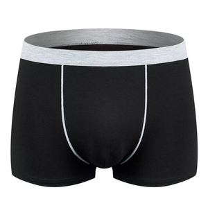 Nuovi <span class=keywords><strong>Boxer</strong></span> da Uomo in Tinta Unita, Traspiranti, Assorbenti, <span class=keywords><strong>Sexy</strong></span>, in Modal, Moda Casual, <span class=keywords><strong>Boxer</strong></span> a Taglio Piatto - Product Image 3
