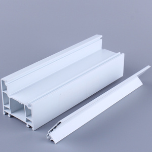 Huazhijie Nhà Máy Giá 80 Mét UPVC Hồ Sơ Vật Liệu Cho Trượt Cửa Sổ Cửa Ra Vào Với Lưới Ba Bài Hát - Product Image 6