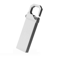 Clé USB Métallique USB 3.0 1 To 2 To 128 Go 64 Go Type-C pour Android avec Porte-clés et Boîtier en Étain